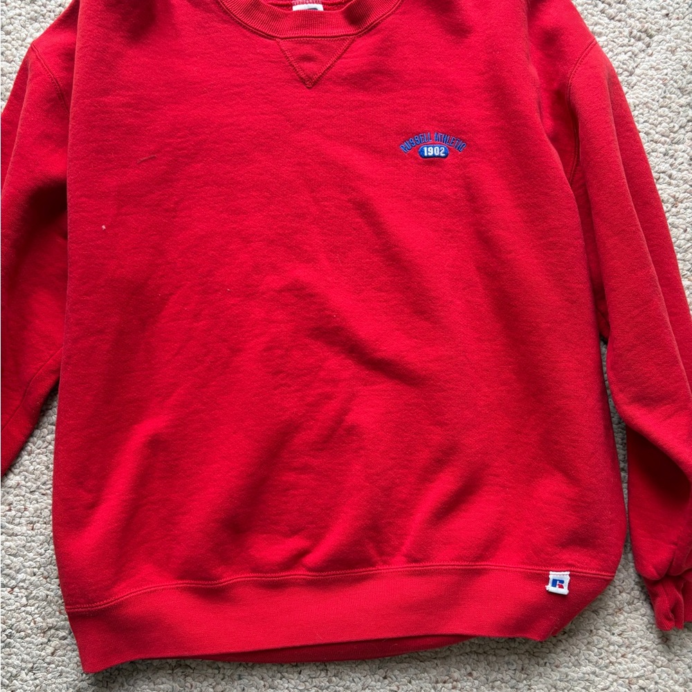 90S RUSSELL ATHLETIC EMBROIDERED CREWNECK - XL